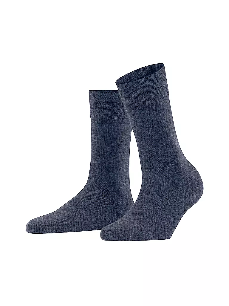 FALKE | Chaussettes Chaussettes SENSITIVE LONDON bleu foncé chiné. | blau