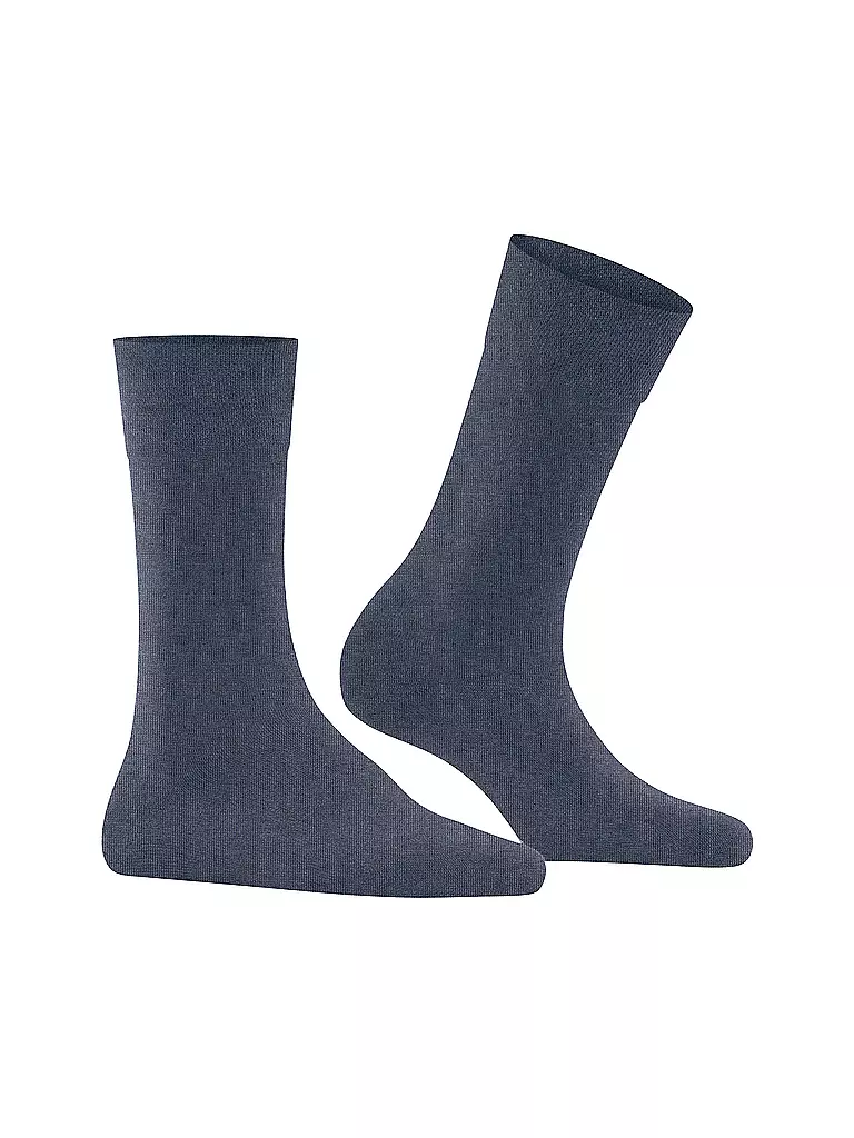 FALKE | Chaussettes Chaussettes SENSITIVE LONDON bleu foncé chiné. | blau