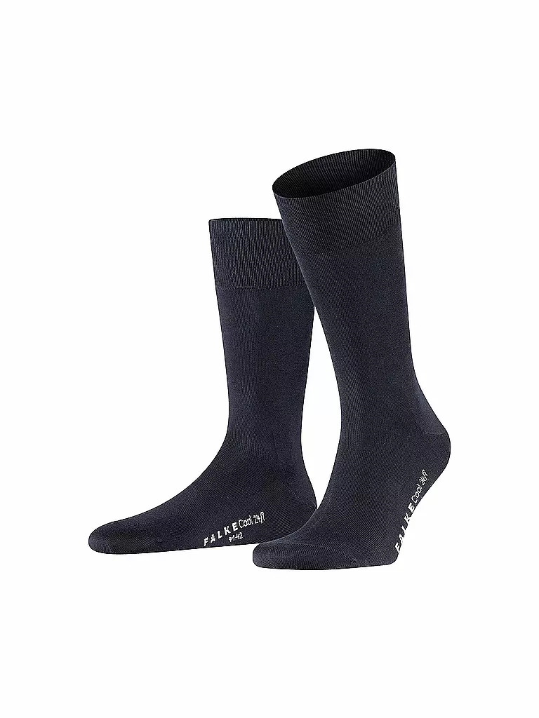 FALKE | Chaussettes Cool 24/7 bleu marine foncé | dunkelblau
