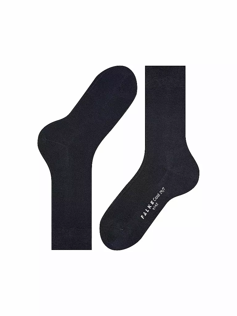 FALKE | Chaussettes Cool 24/7 bleu marine foncé | dunkelblau