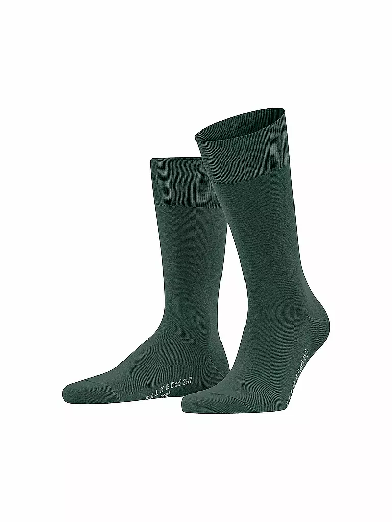 FALKE | Chaussettes Cool 24/7 vert chasseur | dunkelgrün