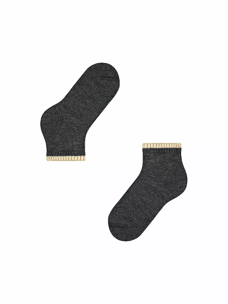 FALKE | Chaussettes Cosy Plush anthra.mel | schwarz