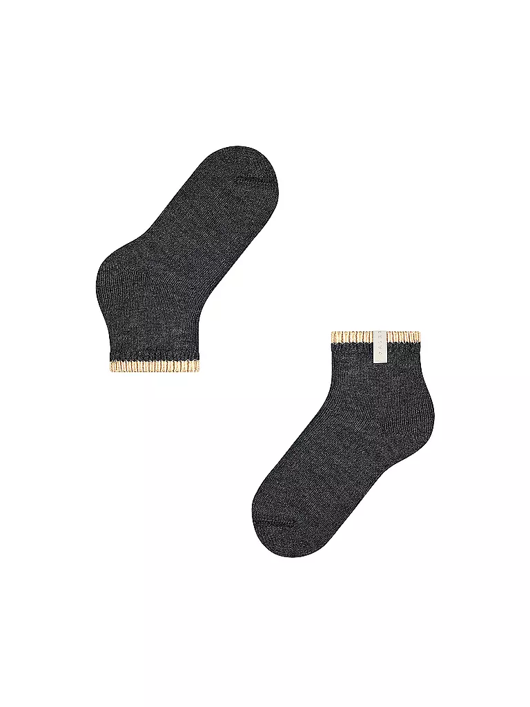 FALKE | Chaussettes Cosy Plush anthra.mel | schwarz
