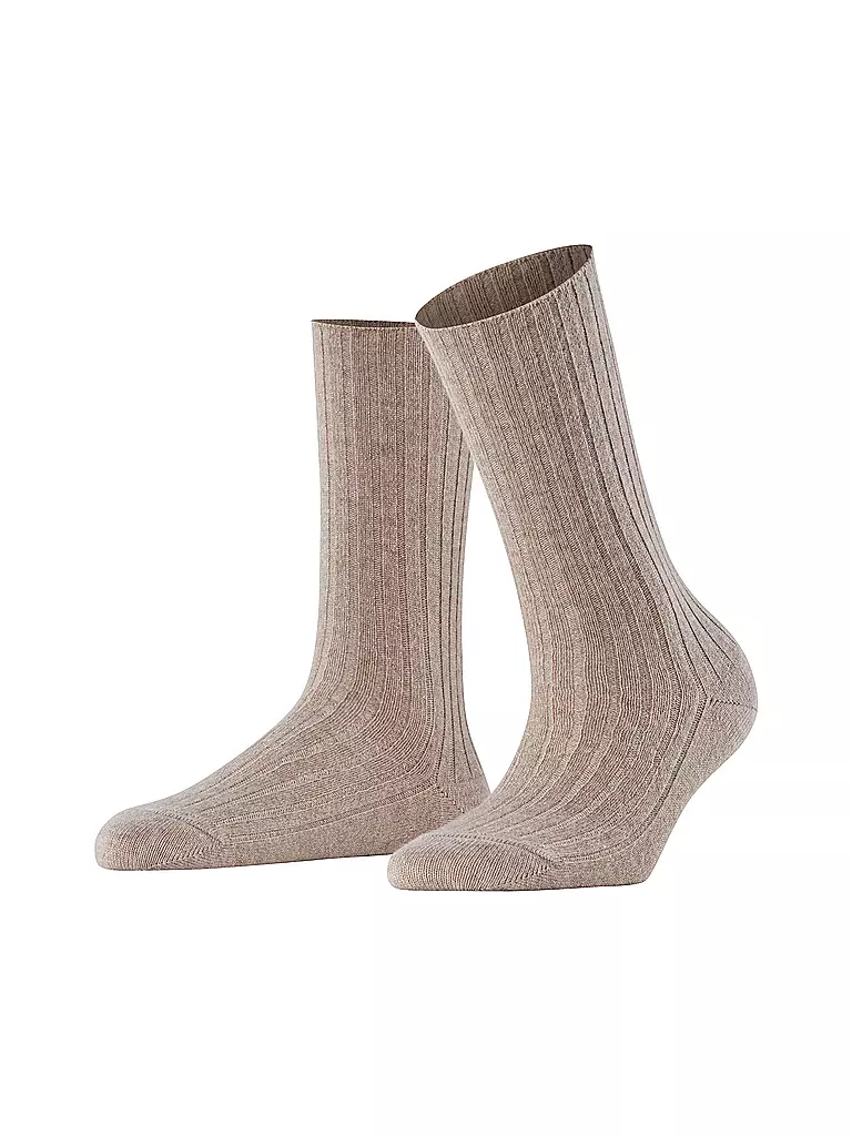 FALKE | Chaussettes COSY WOOL beige mél. | beige