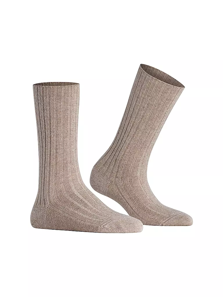 FALKE | Chaussettes COSY WOOL beige mél. | 