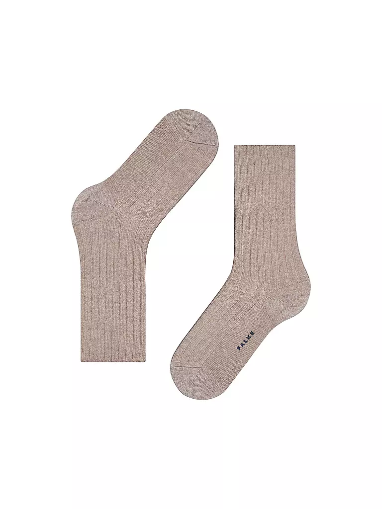 FALKE | Chaussettes COSY WOOL beige mél. | 