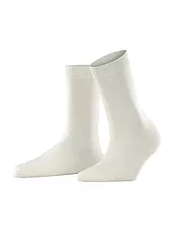 FALKE | Chaussettes COSY WOOL military | Crème