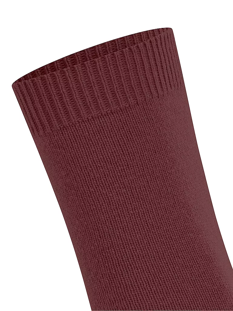FALKE | Chaussettes COSY WOOL cayenne | dunkelrot