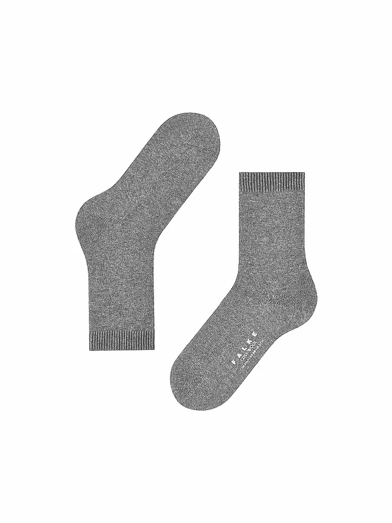 FALKE | Chaussettes COSY WOOL lieght greymelange | hellgrau