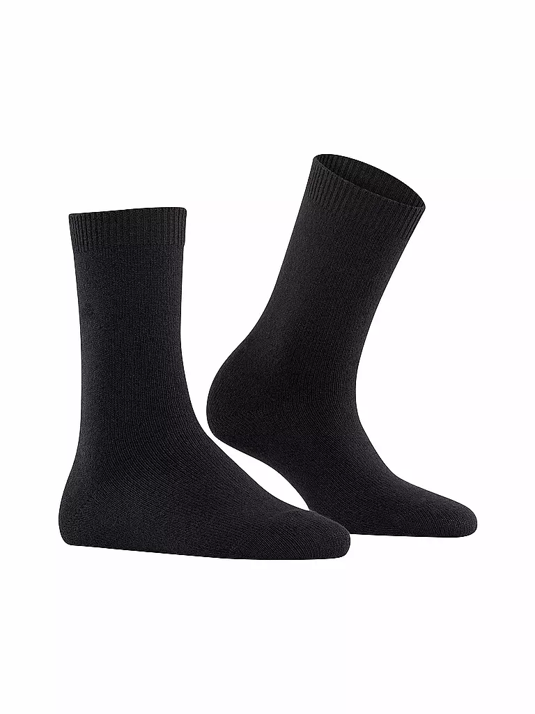 FALKE | Chaussettes COSY WOOL noir | schwarz