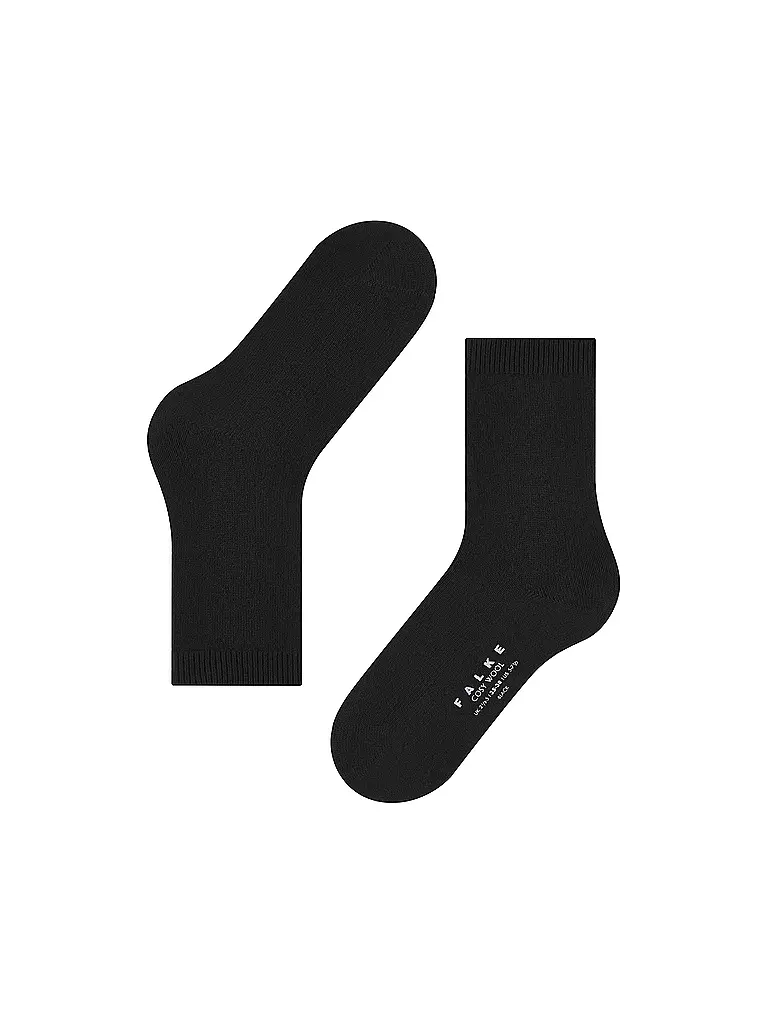 FALKE | Chaussettes COSY WOOL noir | schwarz