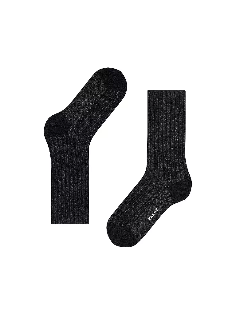 FALKE | Chaussettes COSY WOOL noires | schwarz