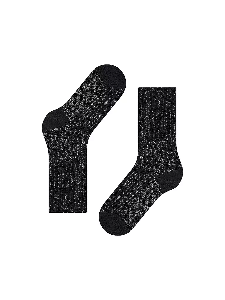 FALKE | Chaussettes COSY WOOL noires | schwarz