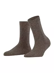 FALKE | Chaussettes COSY WOOL military | Marron