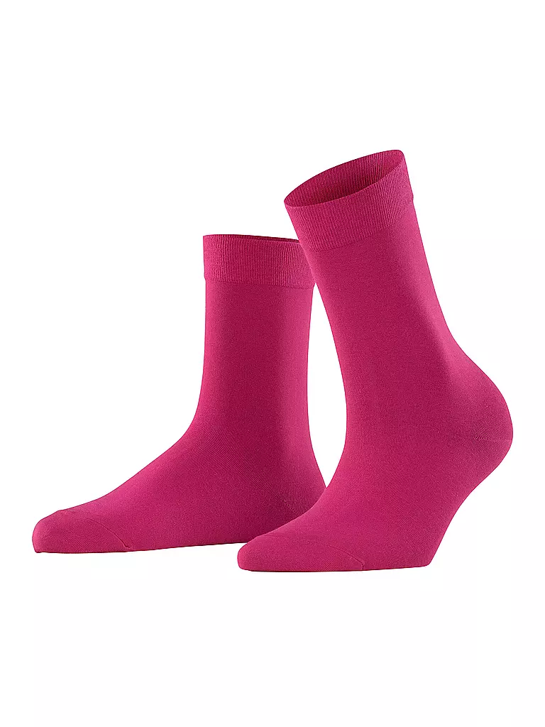 FALKE | Chaussettes COTTON TOUCH berry | pink