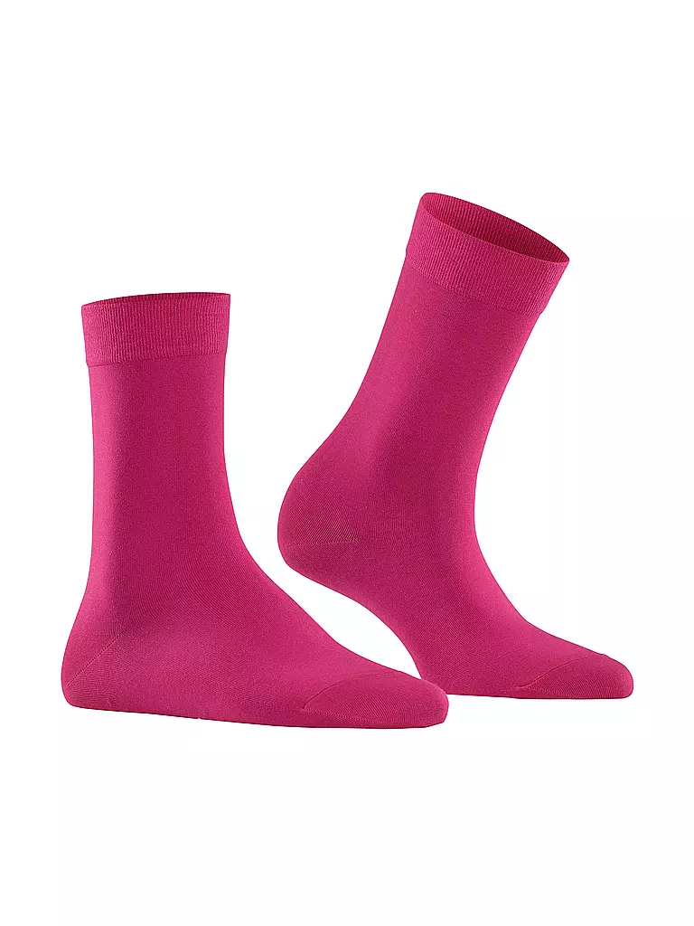 FALKE | Chaussettes COTTON TOUCH berry | pink