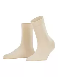 FALKE | Chaussettes COTTON TOUCH platinium | Crème