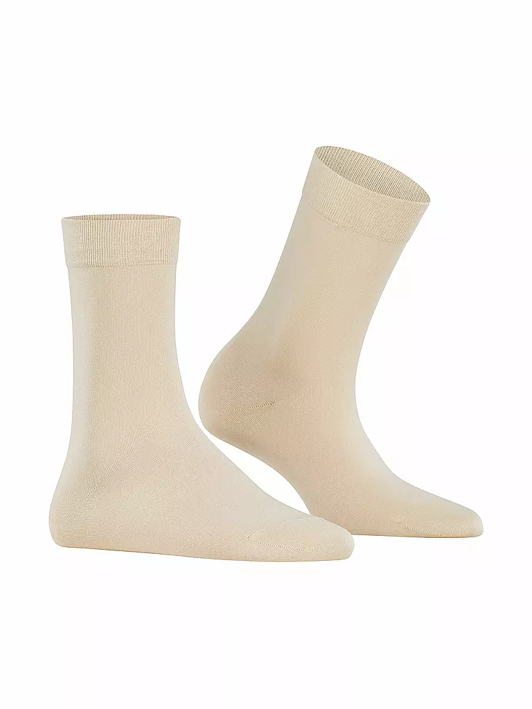 FALKE | Chaussettes COTTON TOUCH crème | 