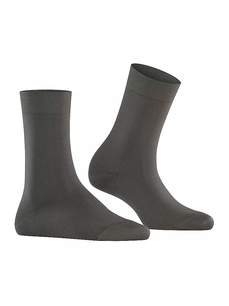 FALKE | Chaussettes COTTON TOUCH military | olive