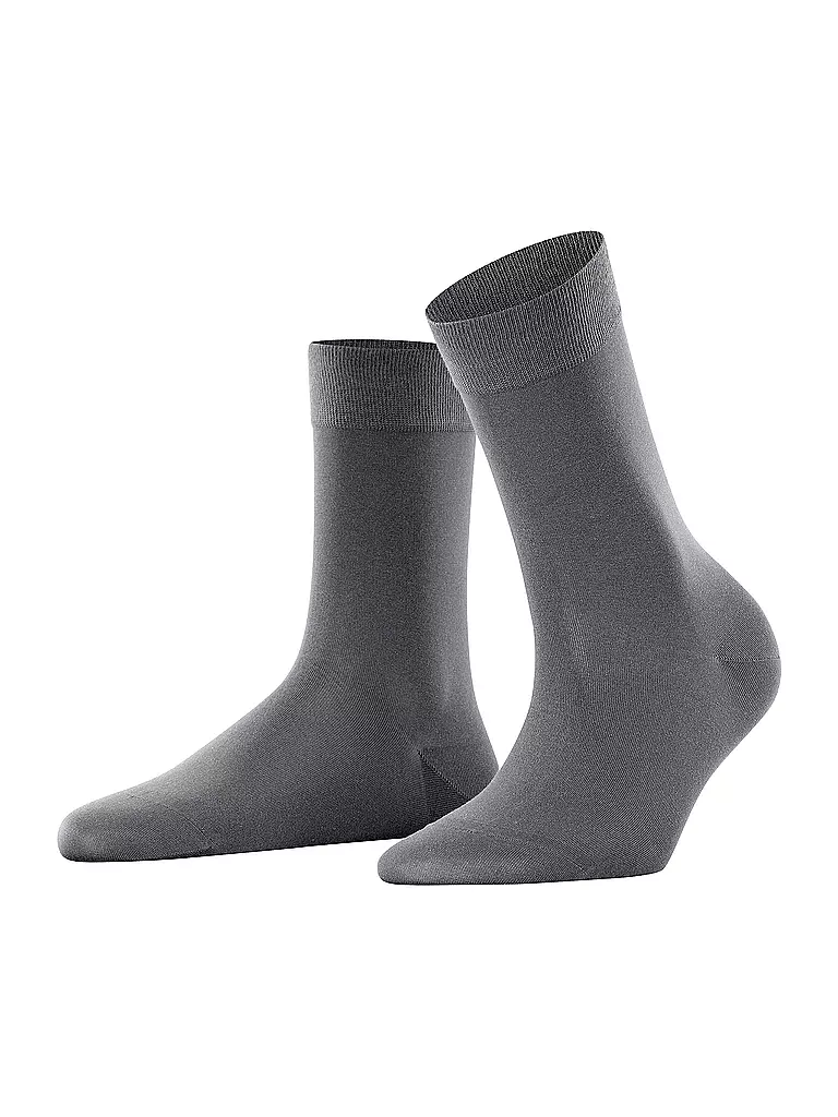 FALKE | Chaussettes COTTON TOUCH platinium | grau