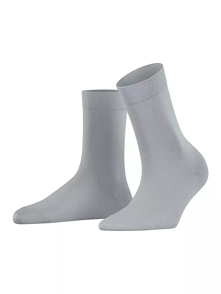 FALKE | Chaussettes COTTON TOUCH Silver | silber