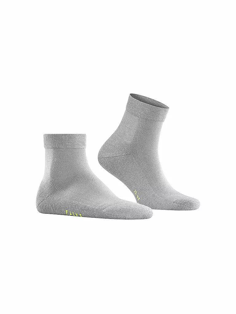 FALKE | Chaussettes courtes COOL KICK gris clair chiné | 