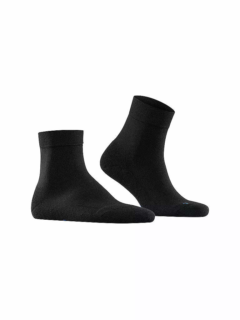 FALKE | Chaussettes courtes COOL KICK noires | schwarz