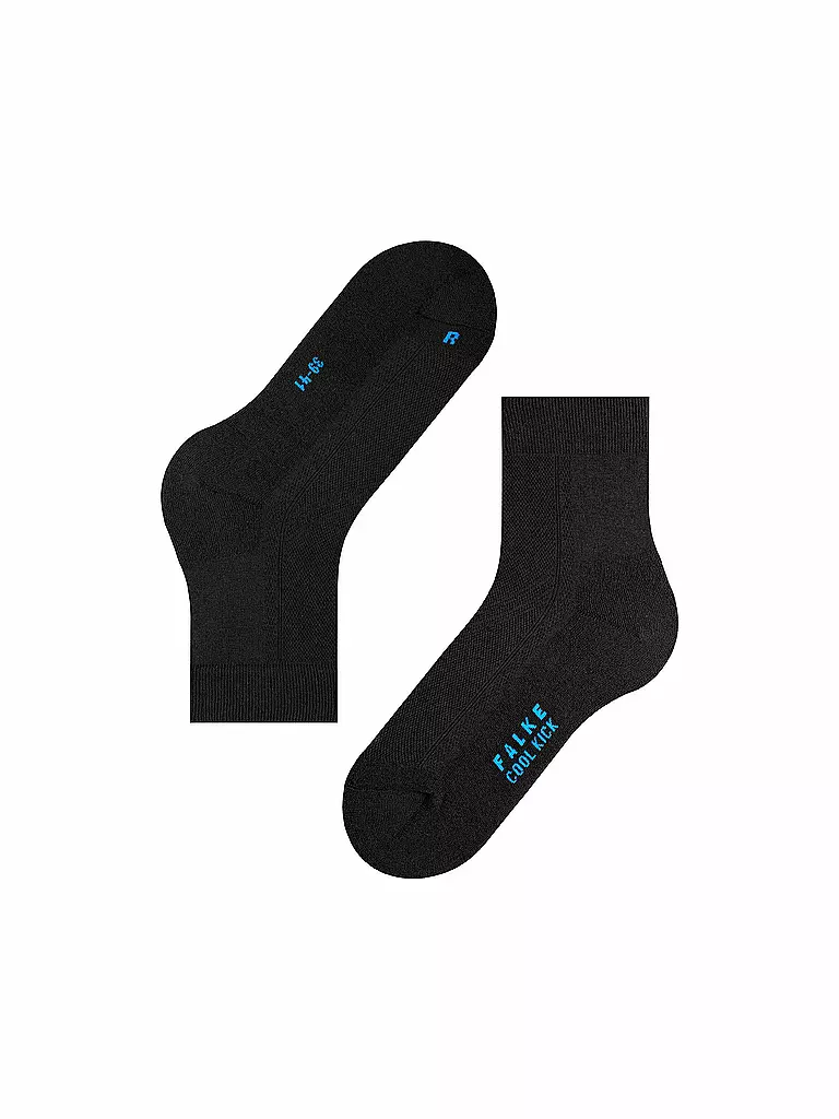 FALKE | Chaussettes courtes COOL KICK noires | schwarz