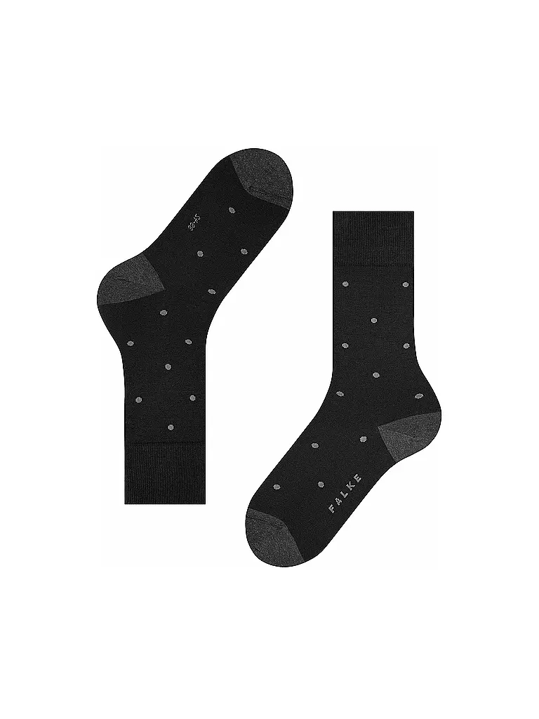 FALKE | Chaussettes Dot anthracite mel. | 