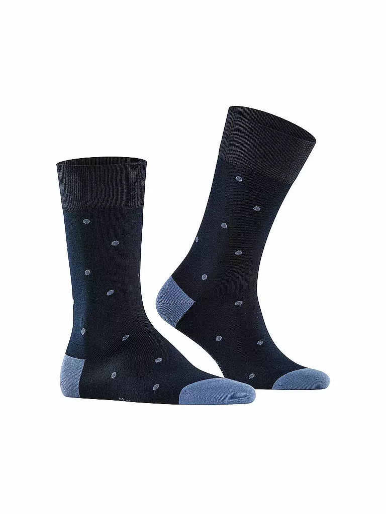 FALKE | Chaussettes Dot bleu marine foncé | blau