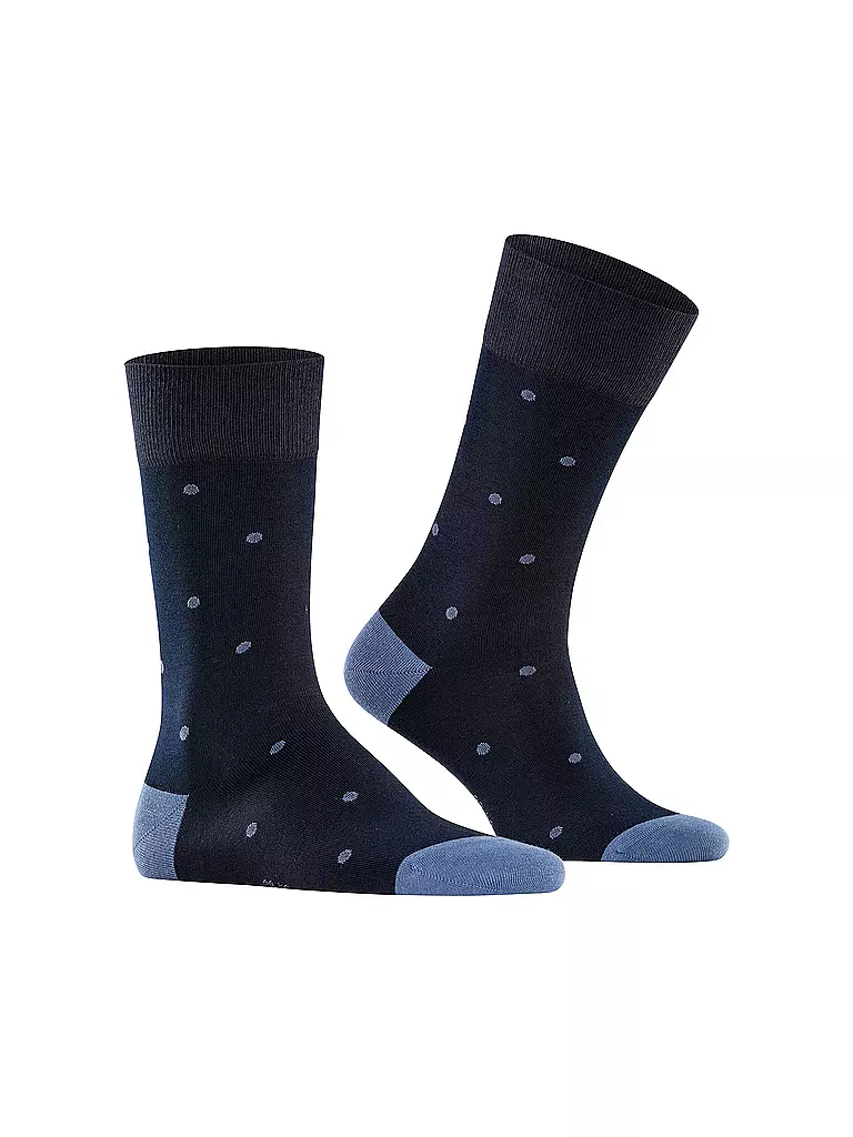 FALKE | Chaussettes Dot bleu marine foncé | blau