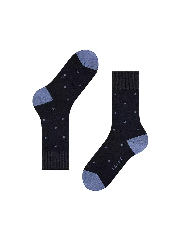 FALKE | Chaussettes Dot bleu marine foncé | blau
