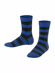 FALKE | Chaussettes enfant Happy Stripe, lot de 2, noir | Noir