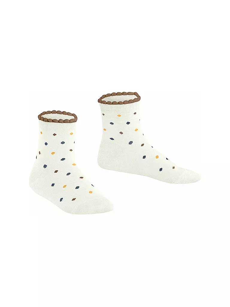FALKE | Chaussettes enfant MULTIDOT blanc cassé | 
