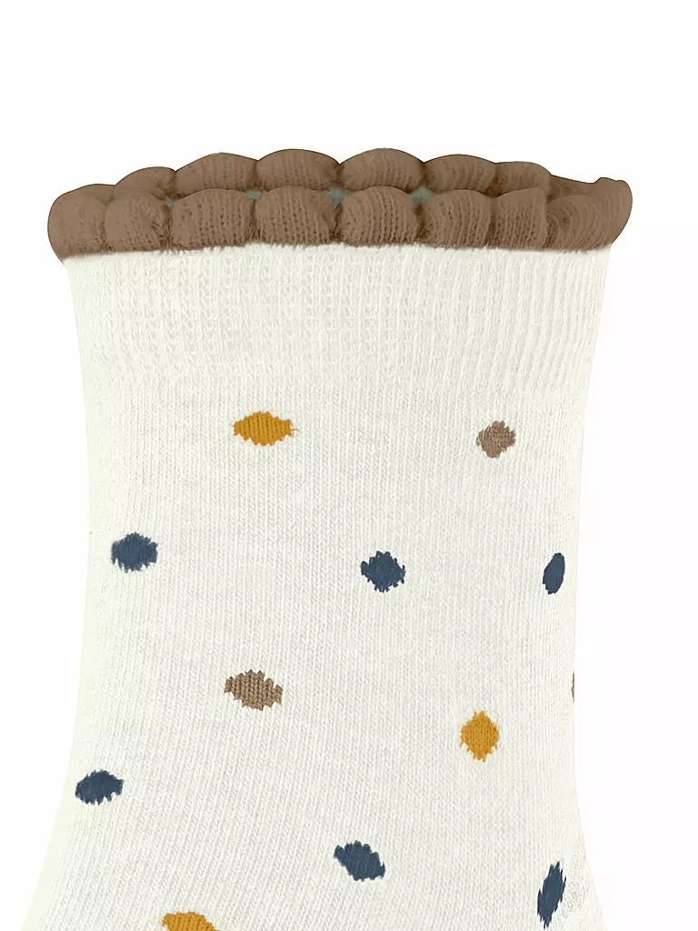 FALKE | Chaussettes enfant MULTIDOT blanc cassé | 