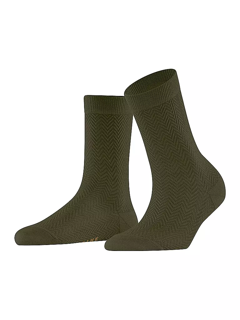 FALKE | Chaussettes FABLE ESTATE artichoke | olive