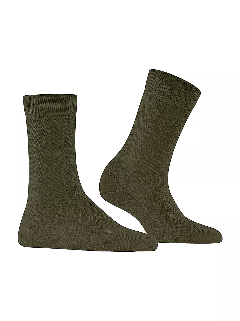 FALKE | Chaussettes FABLE ESTATE artichoke | olive