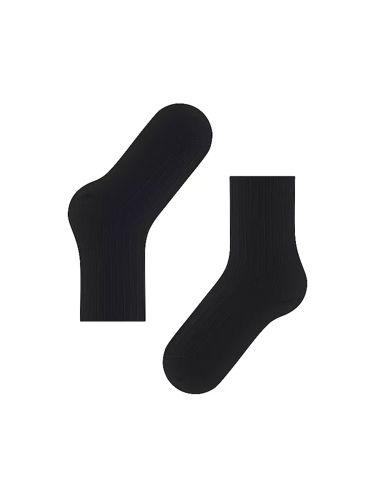 FALKE | Chaussettes FALKE COTTON RIB black | 