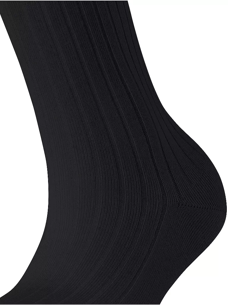 FALKE | Chaussettes FALKE COTTON RIB black | 