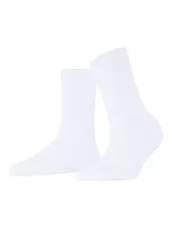 FALKE | Chaussettes FALKE COTTON RIB black | Blanc