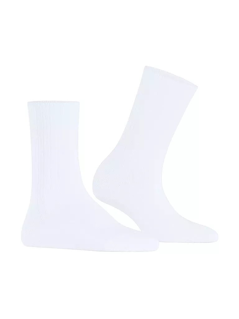 FALKE | Chaussettes FALKE COTTON RIB white | 