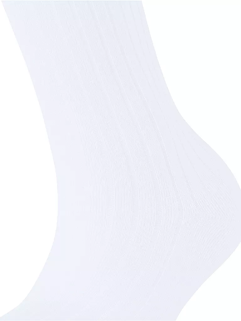 FALKE | Chaussettes FALKE COTTON RIB white | 
