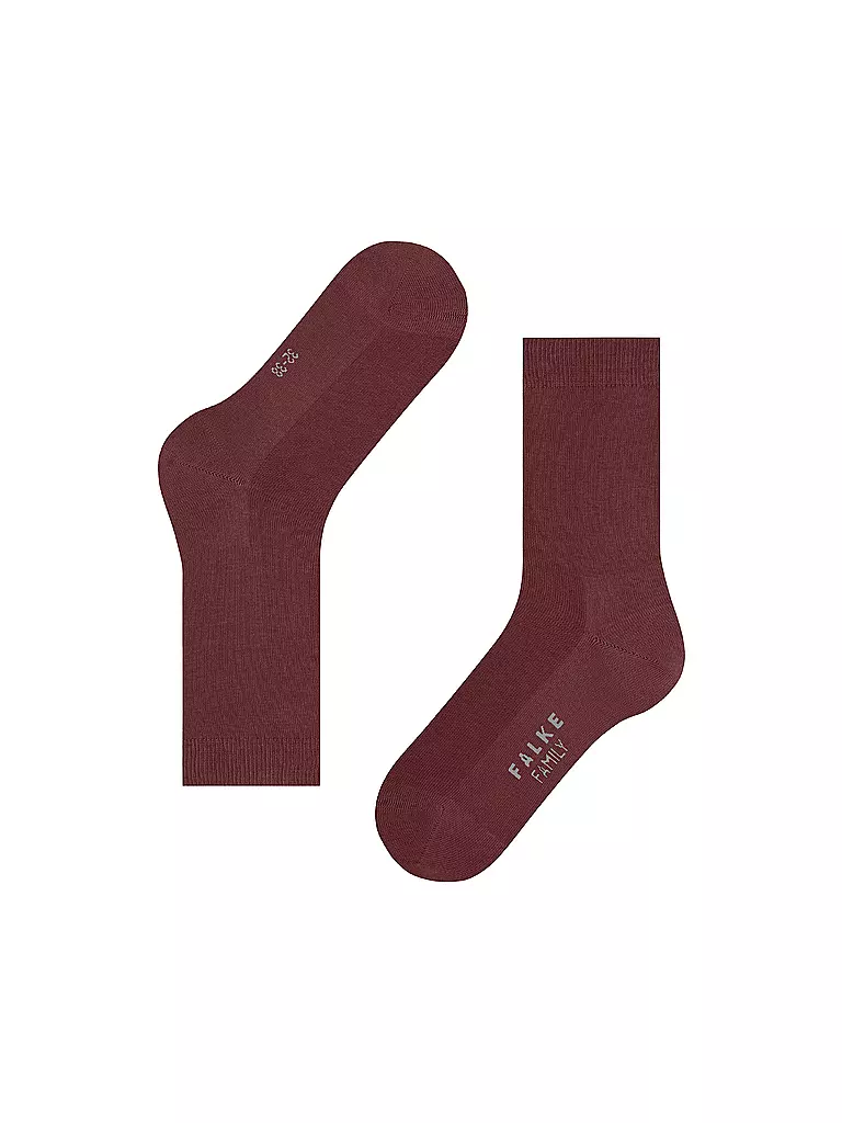 FALKE | Chaussettes FALKE FAMILY cayenne | dunkelrot
