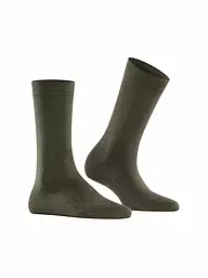 FALKE | Chaussettes Family marron foncé | Olive