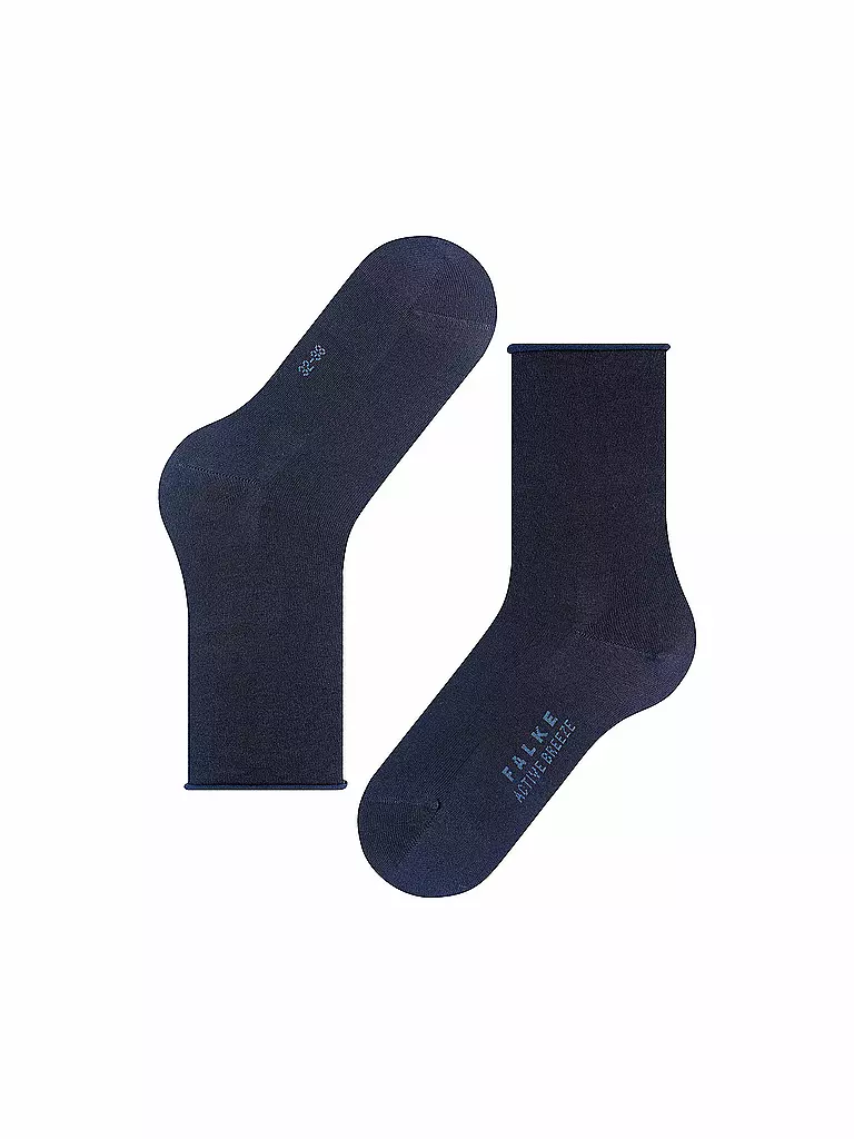 FALKE | Chaussettes femme ACTIVE BREEZE bleu marine foncé | dunkelblau