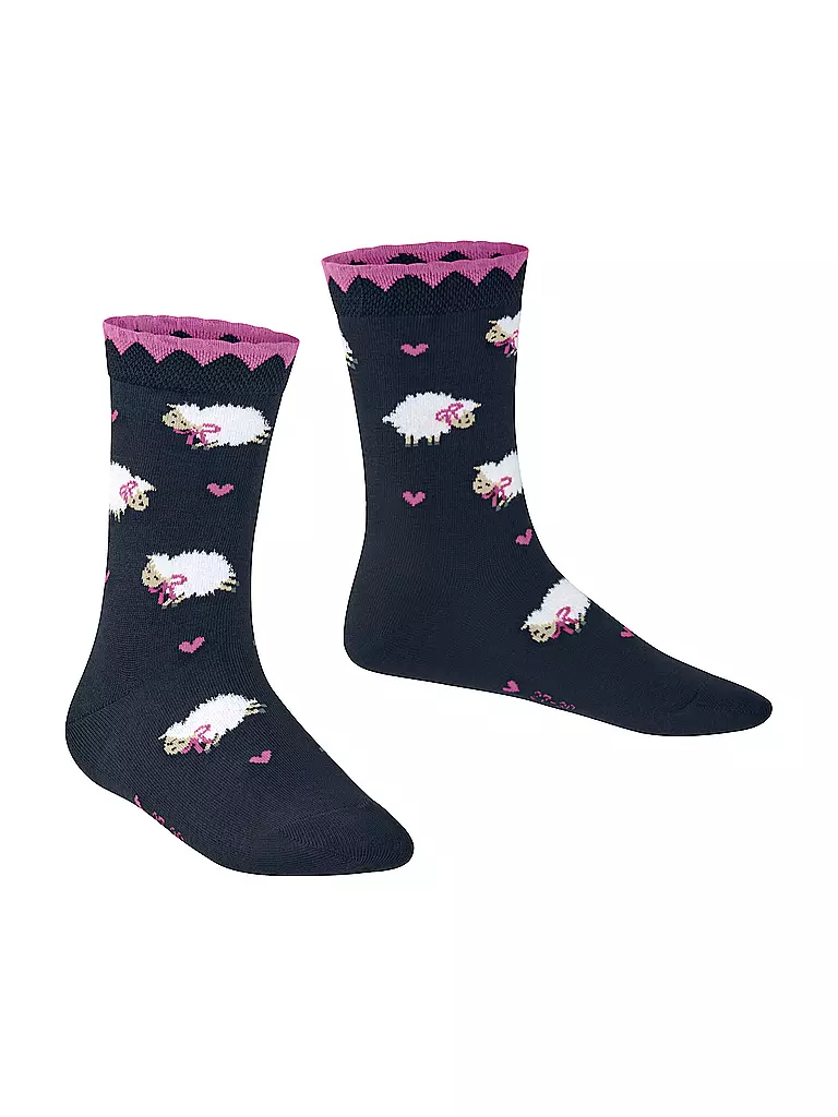 FALKE | Chaussettes fille CUTE SHEEP bleu espace | 