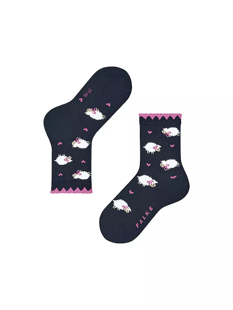 FALKE | Chaussettes fille CUTE SHEEP bleu espace | 