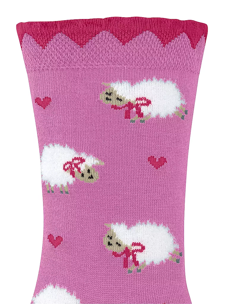 FALKE | Chaussettes fille CUTE SHEEP lipstick | 