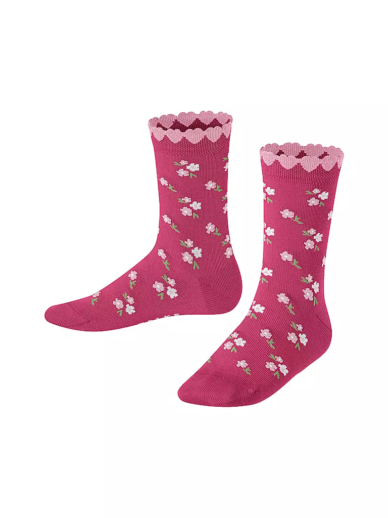 FALKE | Chaussettes fille fuchsia | rot