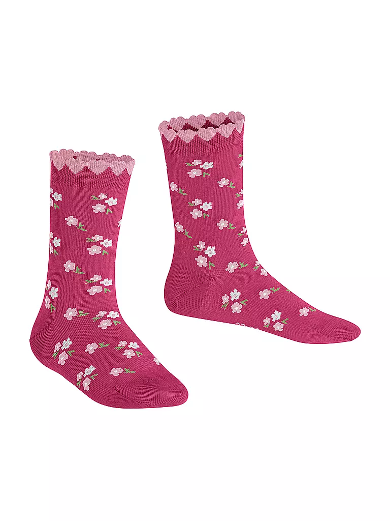 FALKE | Chaussettes fille fuchsia | 